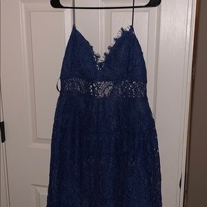 Blue formal dress